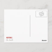 Carte postale de l'anniversaire de caniche (Dos)