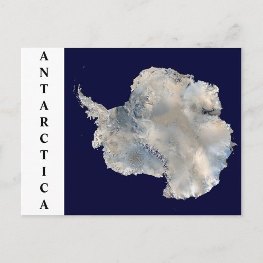 Carte postale de l'Antarctique (Devant)