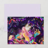 Carte postale de lapin et de fée (Devant / Derrière)