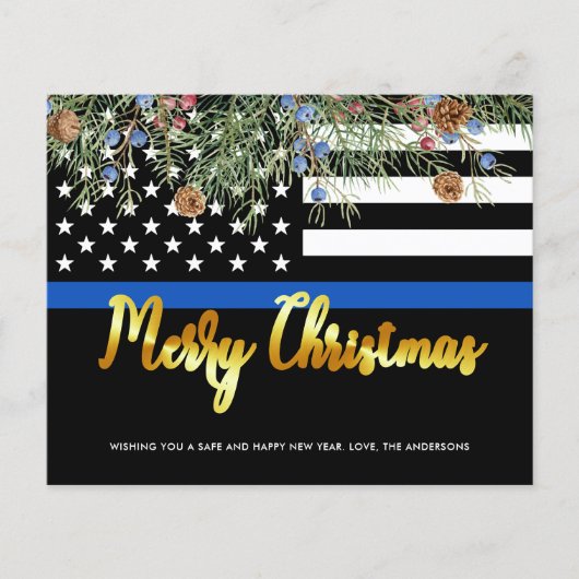 Carte postale de l'application de la loi de Noël d (Devant)