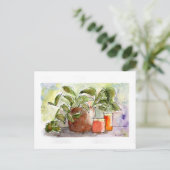 Carte postale de l'Aquarelle Still Life (Debout devant)