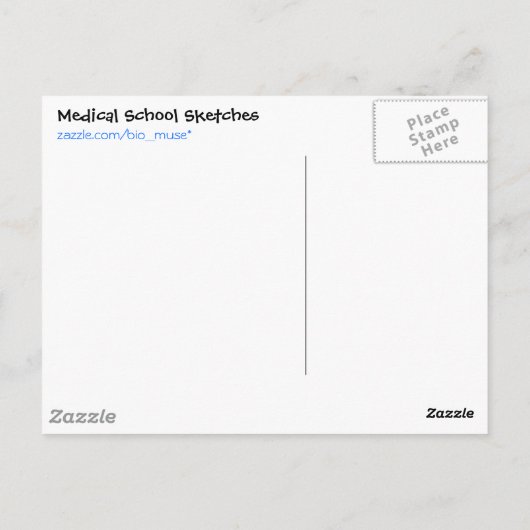 Carte postale de l'aqueduc céréalier (Dos)