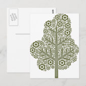 Carte postale de l'arbre (Devant / Derrière)