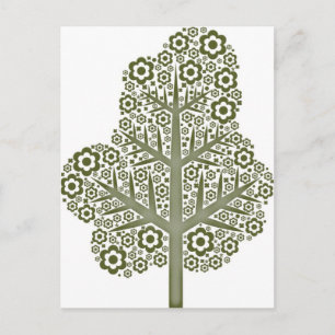 Carte postale de l'arbre