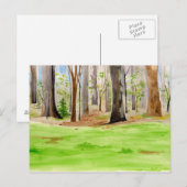 Carte postale de l'arbre (Devant / Derrière)