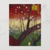 Carte postale de l'arbre à fleurs (Devant)