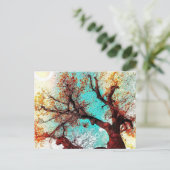 Carte postale de l'arbre d'automne (Debout devant)