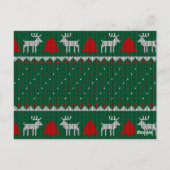 carte postale de l'arbre de Noël pour la joie de N (Dos)