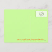 Carte postale de l'arbre de Pâques (Dos)