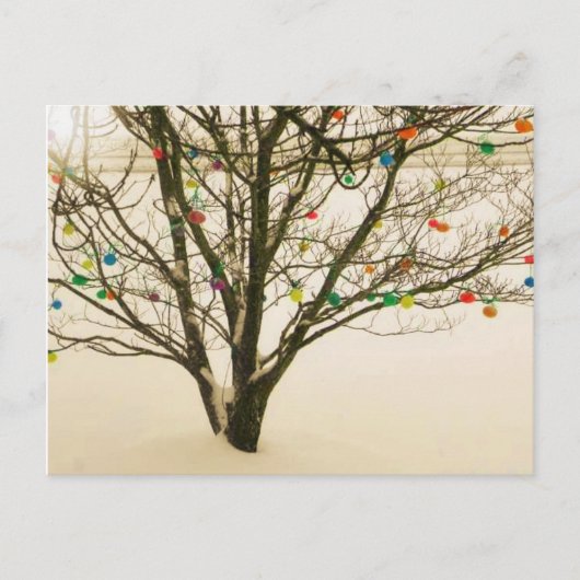 Carte postale de l'arbre de Pâques (Devant)