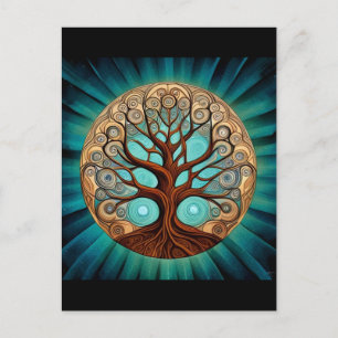 Carte postale de l'Arbre de Vie 