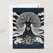 Carte postale de l'Arbre de Vie  (Devant / Derrière)