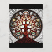 Carte postale de l'arbre de vie  (Devant)