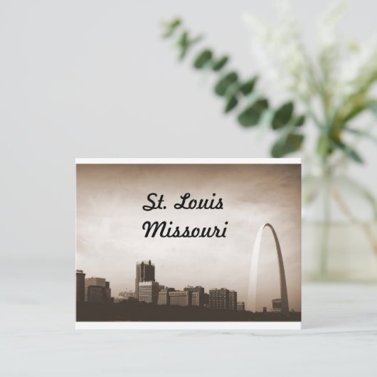 Carte postale de l'arc (Debout devant)