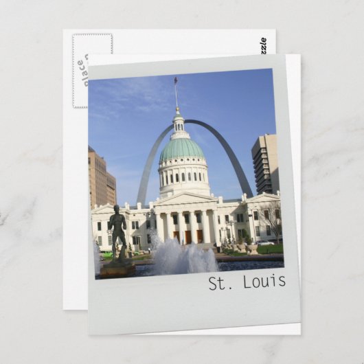 Carte postale de l'arc Saint-Louis (Devant / Derrière)