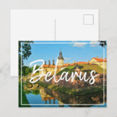 Carte postale de l'architecture du palais de Nesvi (Devant / Derrière)