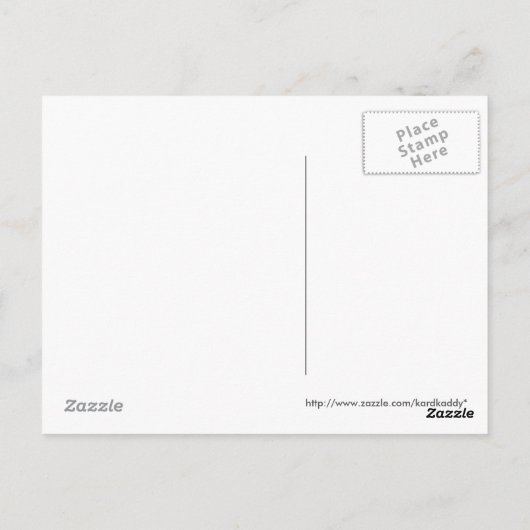 Carte postale de l'Arizona (Dos)