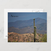 Carte postale de l'Arizona (Devant / Derrière)