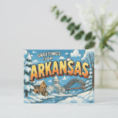 Carte postale de l'ARKANSAS (Debout devant)