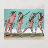 Carte postale de l'Armée de la Carotte de Victoria (Devant)