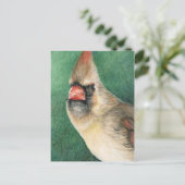 Carte postale de l'art cardinal féminin (Debout devant)