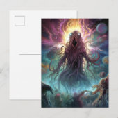 Carte postale de l'Art Monster Space (Devant / Derrière)