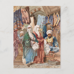 Carte postale de l'art "The Silk Bazaar"