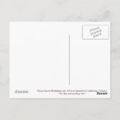 Carte postale de l'article (Dos)