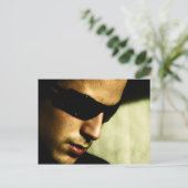 Carte postale de l'artiste de la musique (Debout devant)