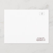 Carte postale de Las Vegas Anniversaire Party (Dos)