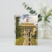 Carte postale de l'Assemblée législative d'Edmonto (Debout devant)