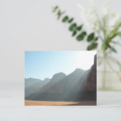 Carte postale de l'aube du désert (Debout devant)