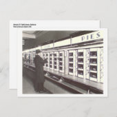 Carte postale de l'Automat de NYC par Berenice Abb (Devant / Derrière)