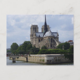 Carte Postale De l'autre côté de la Seine Notre Dame de Paris