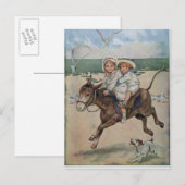 Carte Postale De l'autre côté des sables (Devant / Derrière)