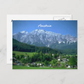 Carte postale de l'Autriche (Devant / Derrière)