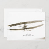 Carte postale de l'avion américain (Devant / Derrière)