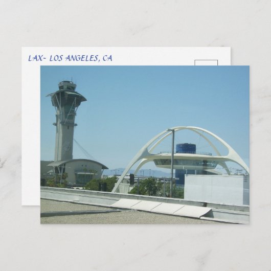 Carte postale de LAX (Devant / Derrière)