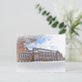 Carte postale de l'école intermédiaire de Canton (Debout devant)