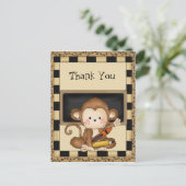 Carte postale de l'école Merci Monkey (Debout devant)