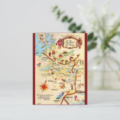 Carte postale de l'Écosse sur la route des îles (Debout devant)