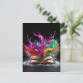 Carte postale de l'écrivain (Debout devant)