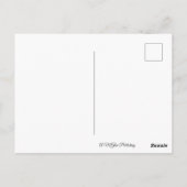 Carte postale de l'écrivain (Dos)