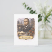 Carte postale de l'écrivain James Baldwin de style (Debout devant)