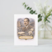 Carte postale de l'écrivain Langston Hughes de sty (Debout devant)