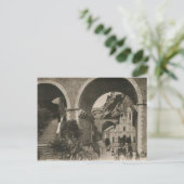 Carte postale de l'église de Monaco 1920 (Debout devant)