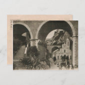 Carte postale de l'église de Monaco 1920 (Devant / Derrière)