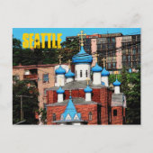 Carte postale de l'église grecque de Seattle (Devant)