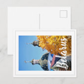 Carte postale de l'église Grodno Architecture (Devant / Derrière)