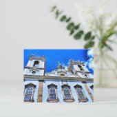 Carte postale de l'église Pelorinho (Debout devant)